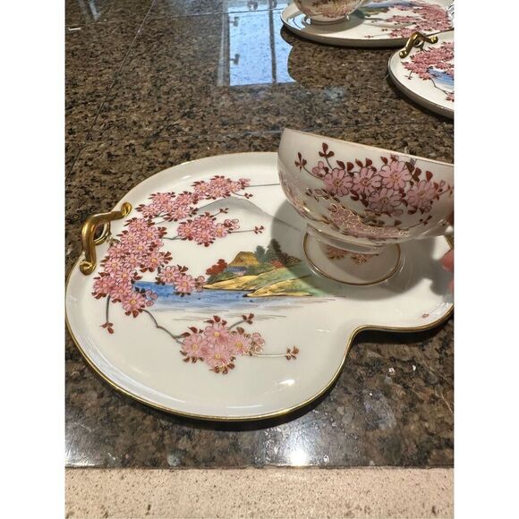 Vintage Koshida Japanese tea set - Picture 1 of 11